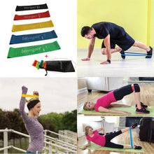 Load image into Gallery viewer, Yoga Tension Band Fitness Equipment Training Resistance Bands Rubber Yoga Fitness Tension Loops Sport Training Equipment